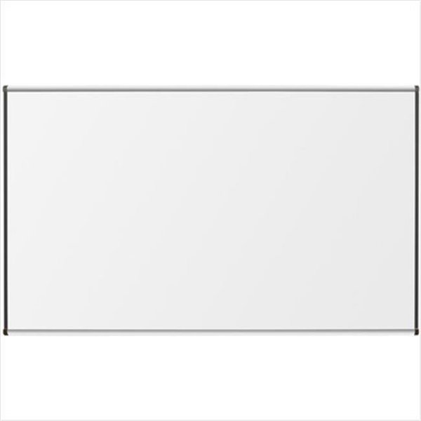 Best-Rite Mfg. Best Rite 202OD-01 4 ft. H x 4 ft. W Porcelain Steel Markerboard with Origin Trim - Aluminum 202OD-01